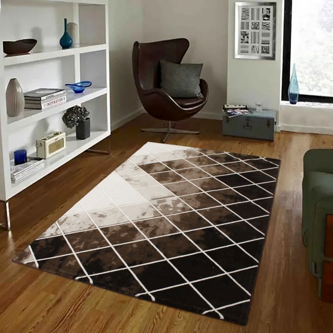 Polyester Shrink Yarn Modern - Golden Floor Furnishing - 01 (1)