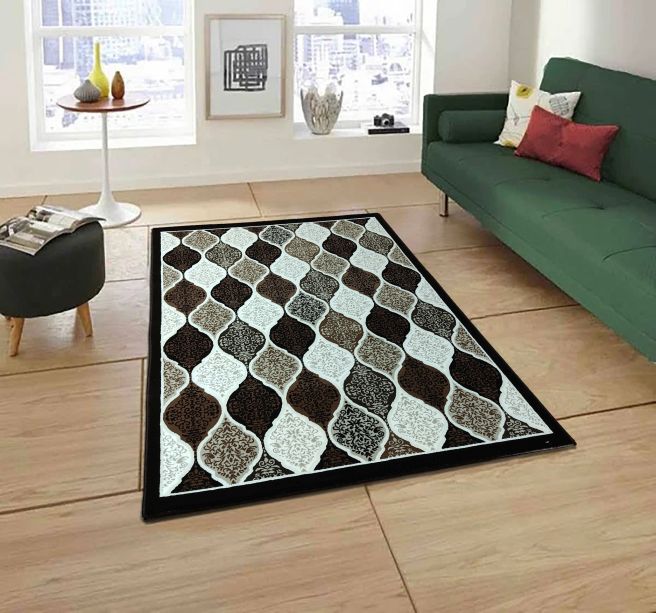 Polyester Shrink Yarn Modern - Golden Floor Furnishing - 01 (5)